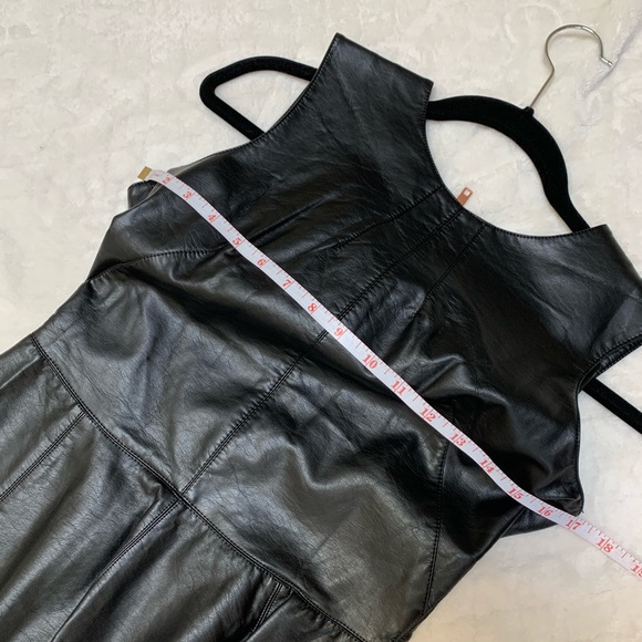 *SOLD* CO by Cotton On faux leather peplum top - Picture 12 of 14